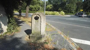 Kgl.-sächs. Postmeilenstein Radeburg