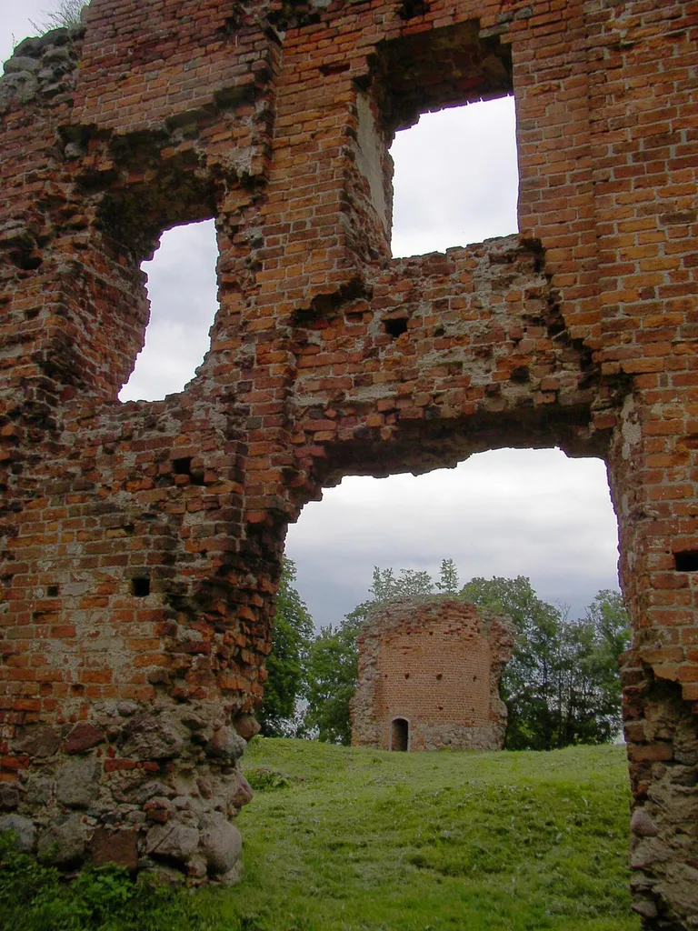 Castle ruin in Angermünde-Greiffenberg in Brandenburg, Germany