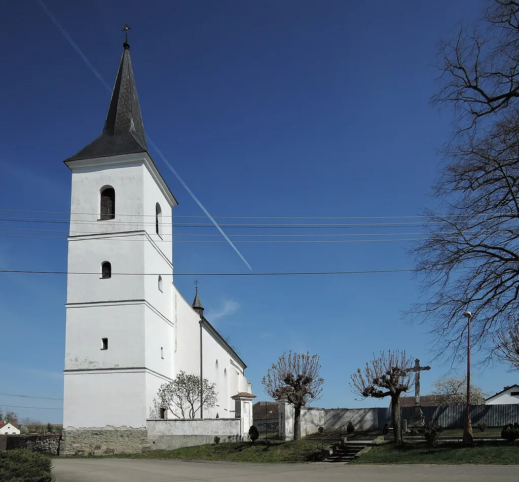 Kostelní Vydří, kostel Navštívení P. Marie