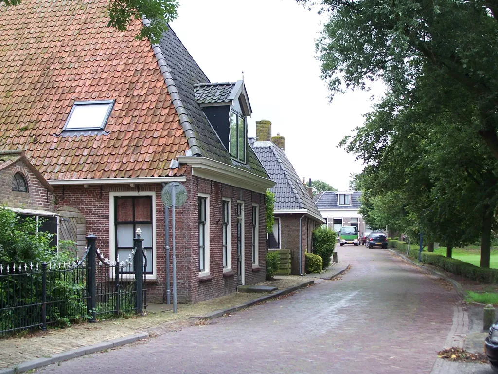 Wieuwerd, a village in the Netherlands.