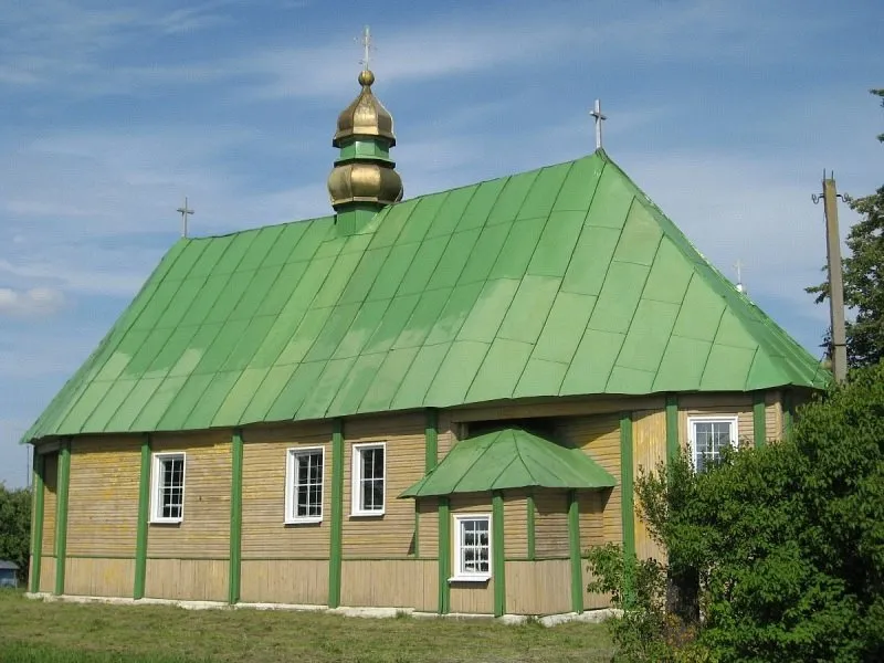 Вялікія Жухавічы. Петрапаўлаўская царква