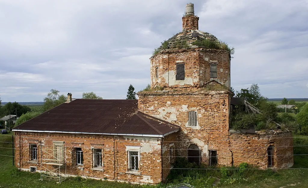 Церковь (Никольская) (Тверская область, Кашин, село Савцыно)