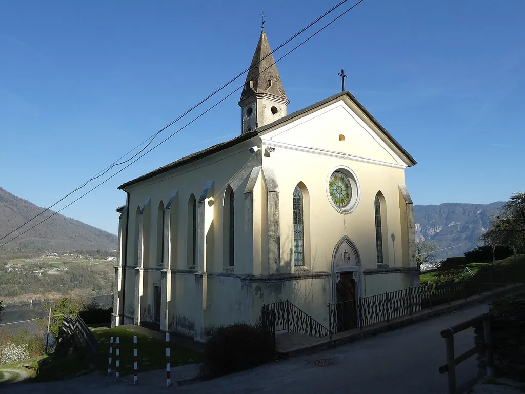 Santa Caterina (Pergine Valsugana, Trentino, Italy), Saint Catherine church