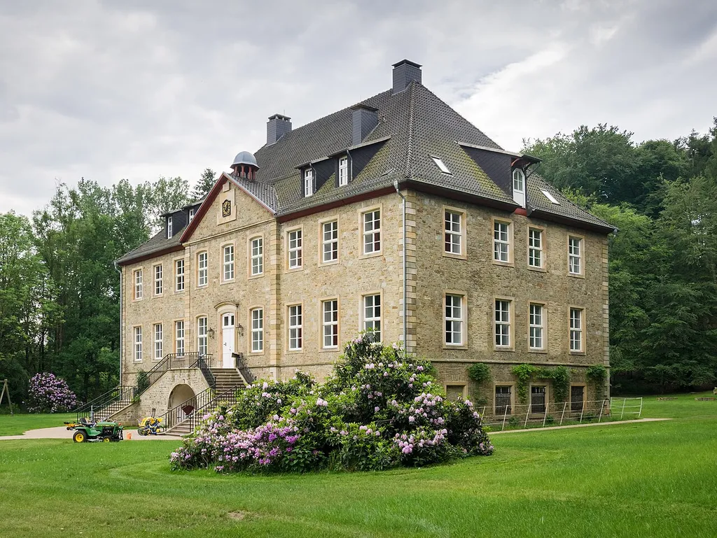 Krebsburg Manor. Ostercappeln, Osnabrück Land, Lower Saxony, Germany