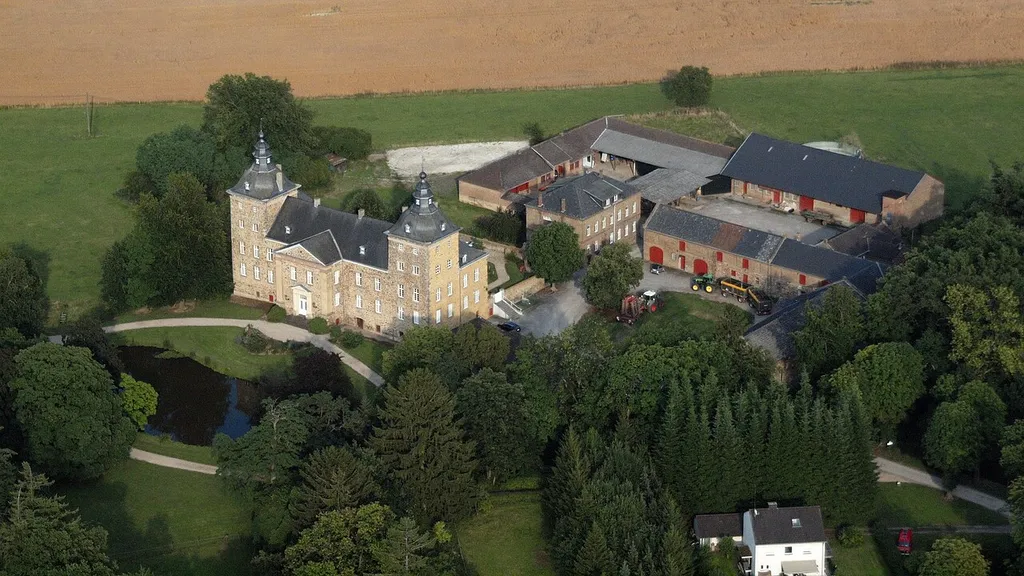 Burg Ringsheim, Luftaufnahme (2015)