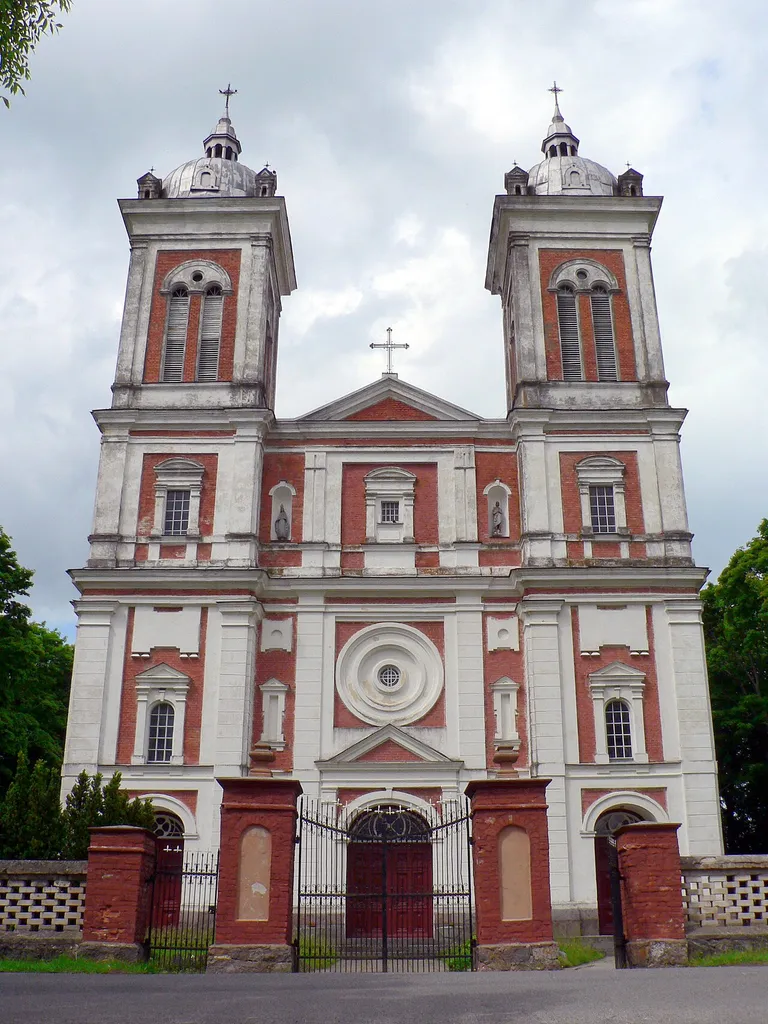 John the Baptist church (1913) in Seredžius, Lithuania