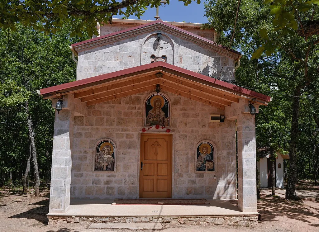 The St. Kyriaki Church in the village of Stipona, Resen Municipality.