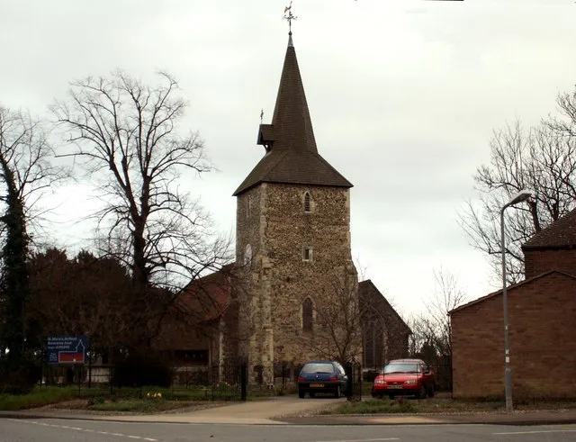 St. Mary's church, Stifford, Essex. This church is mostly 13th century and there are many interesting things to see inside, which include a font that is more than 700 years old.