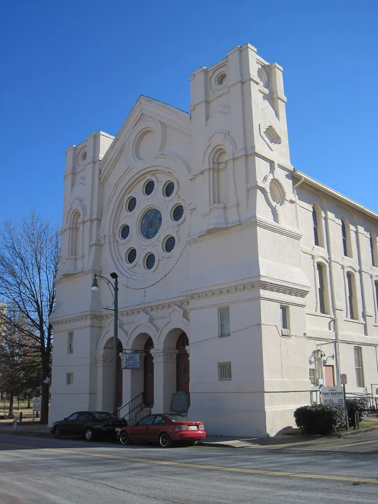 Memphis, Tennessee. Beale Street Baptist Church, 379 Beale Street.