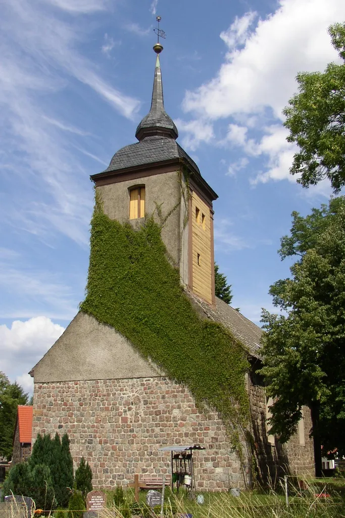 Church in Rüdnitz in Brandenburg, Germany