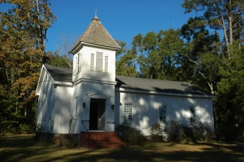 View of Bolling Church in Bolling, AL. 2006.