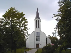 Saint Meinhard church in Ogre