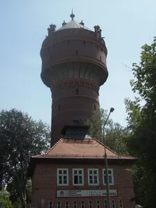 City water tower in Opole