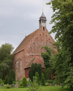 Gustow village church