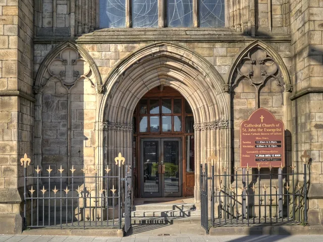 Railings, Walls, Gate Piers And Gates To Cathedral Of St John