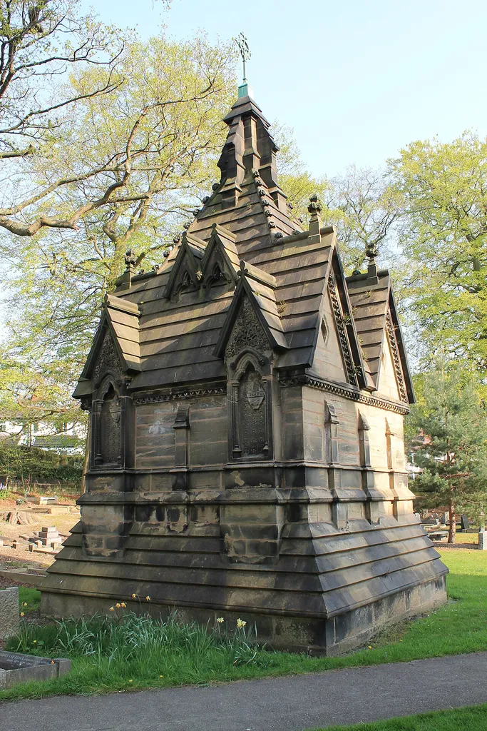 Beckett family mausoleum in Holy Trinity Churchyard, Meanwood, Leeds