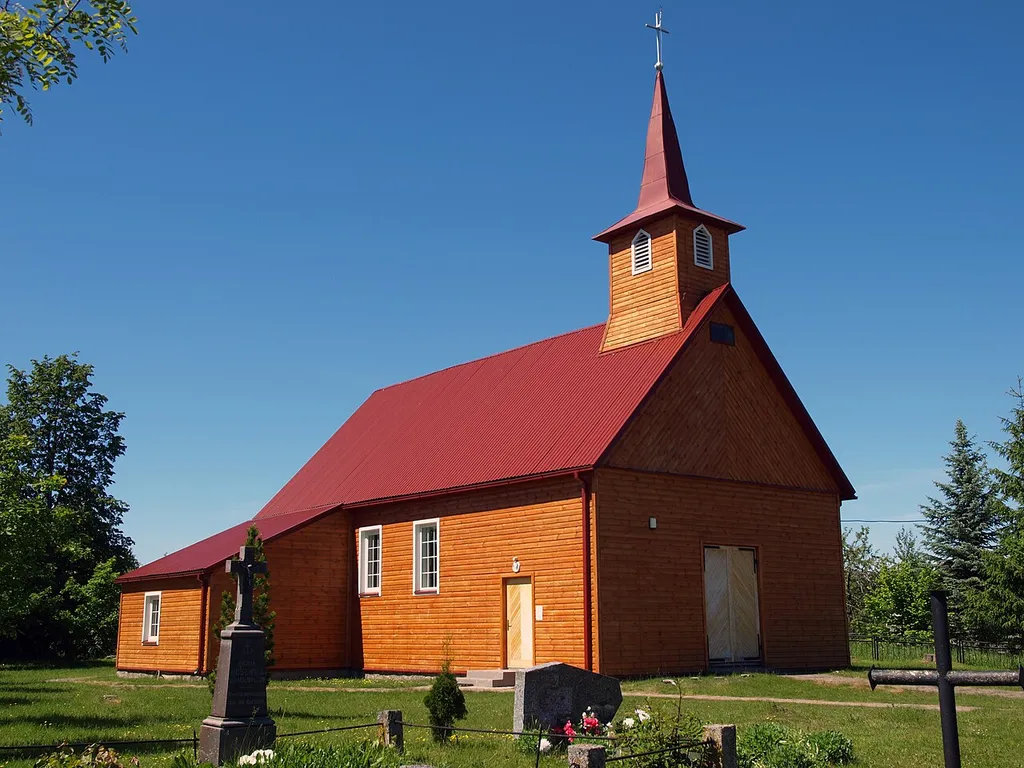 Turmantas church, Zarasai district, Lithuania