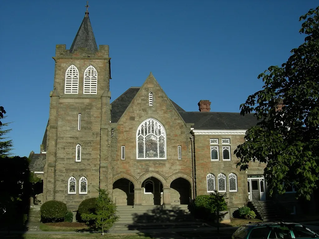 Headquarters of the Catalysis corporation, formerly the First Methodist Protestant Church of Seattle, also known as Capitol Hill United Methodist Church, 128 16th Avenue East, Capitol Hill, Seattle, Washington. The building is listed on the National Register of Historic Places, ID #93000364.