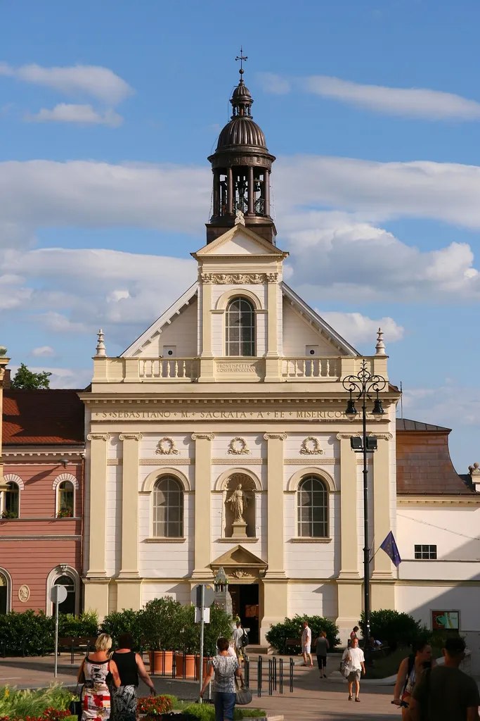 Saint Sebastian church in Pécs (Hungary).