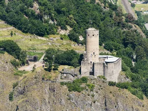 La Bâtiaz Castle ruines