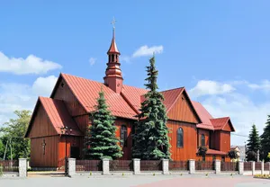 Saint Casimir church in Radgoszcz, Lesser Poland Voivodeship