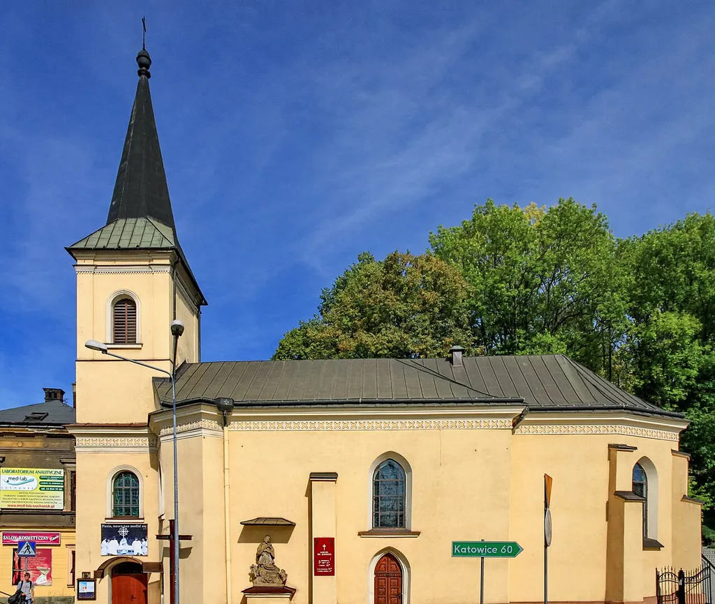 St. George church. Cieszyn, Silesian Voivodeship, Poland.