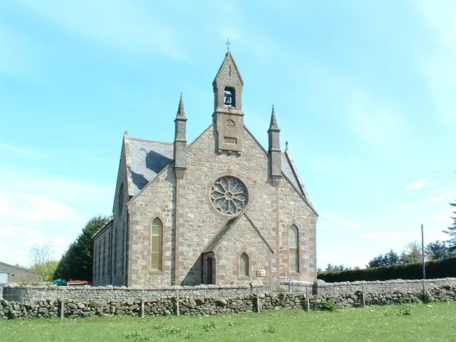 Cookney Church, Aberdeenshire, built 1885