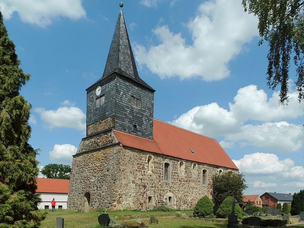 Evangelisch-lutherische Kirche in Jeeben bei Beetzendorf (sachsen-Anhalt).