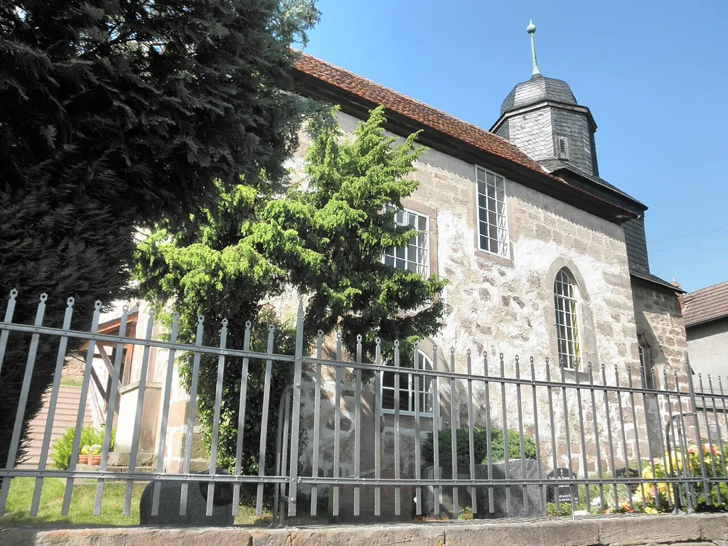 Church in Bibra (bei Jena) in Thuringia