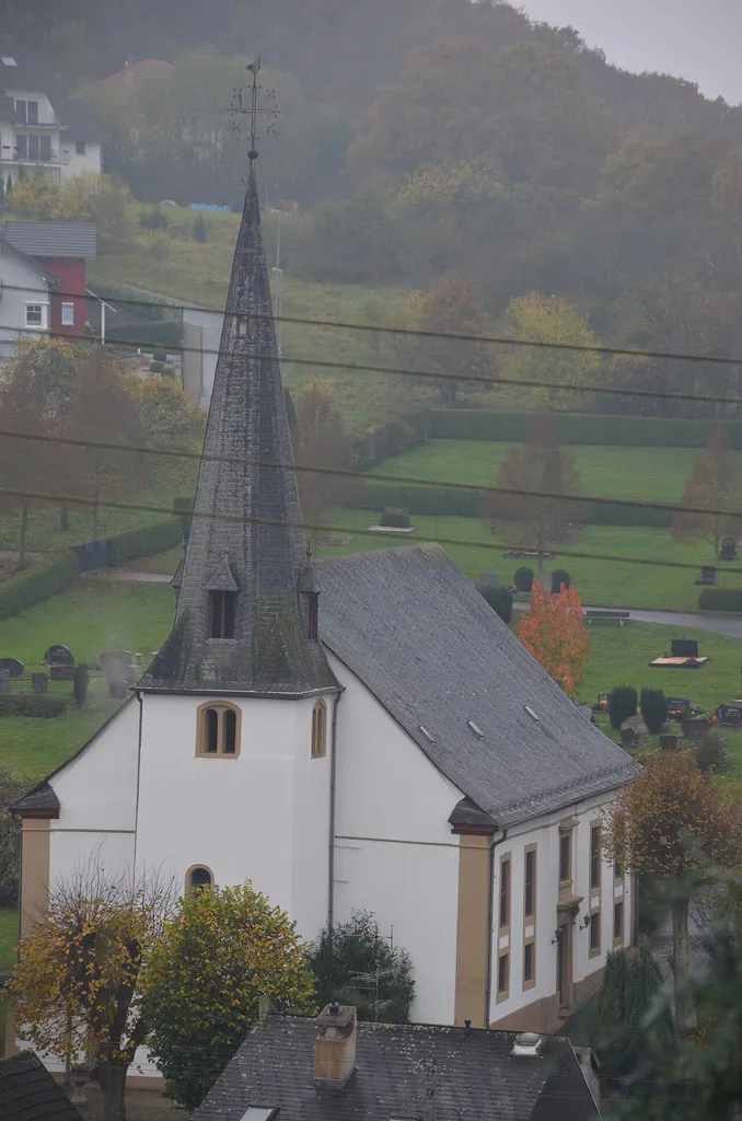 Denkmalgeschützte Evangelische Kirche Weierbach, Ortsteil von Idar-Oberstein