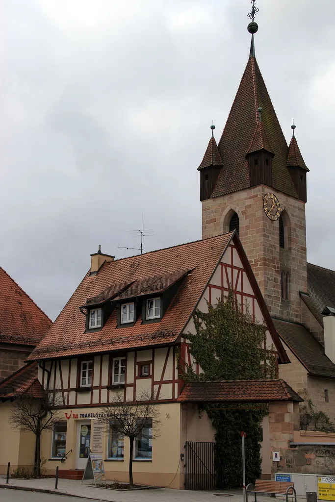 Jakobskirche in Feucht, Blick von Nordost nach Südwest