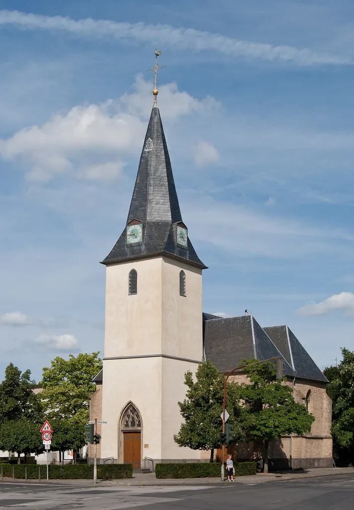 Moers (North Rhine-Westphalia, Germany) – district Kapellen – protestant church