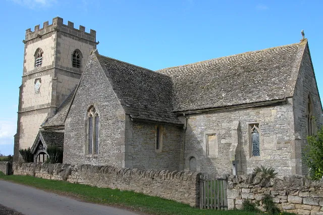 St Catherine's parish church, The Leigh, Gloucestershire, seen from the southeast