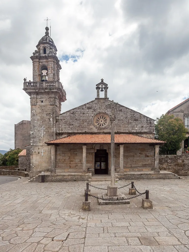 Church of Santa María do Campo, Muros, Galicia (Spain).