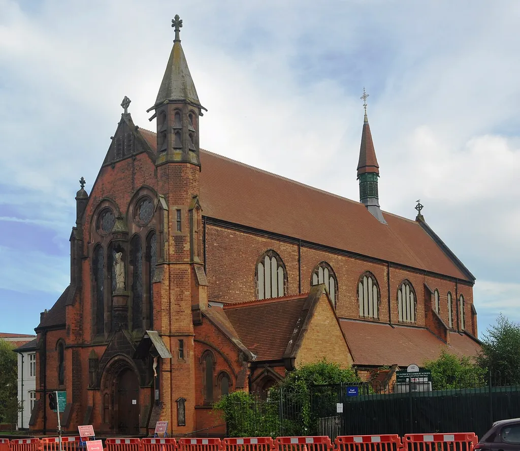 St Patrick's Church, Dudley Road, Winson Green, Birmingham, West Midlands, England. This is a photo of listed building number 1075615.