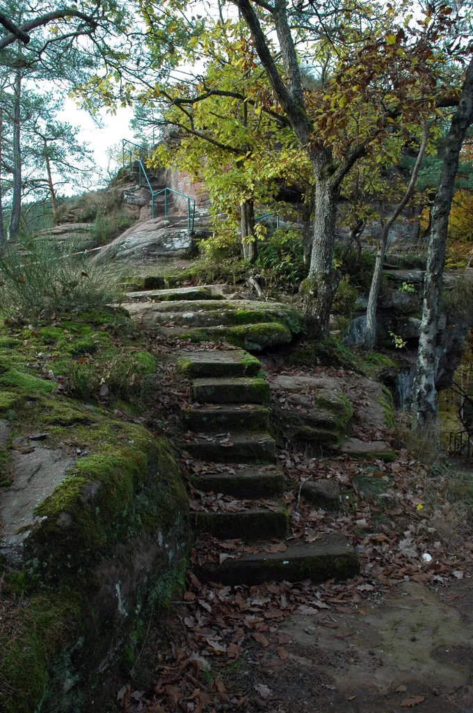 Treppen auf der Wilgartaburg