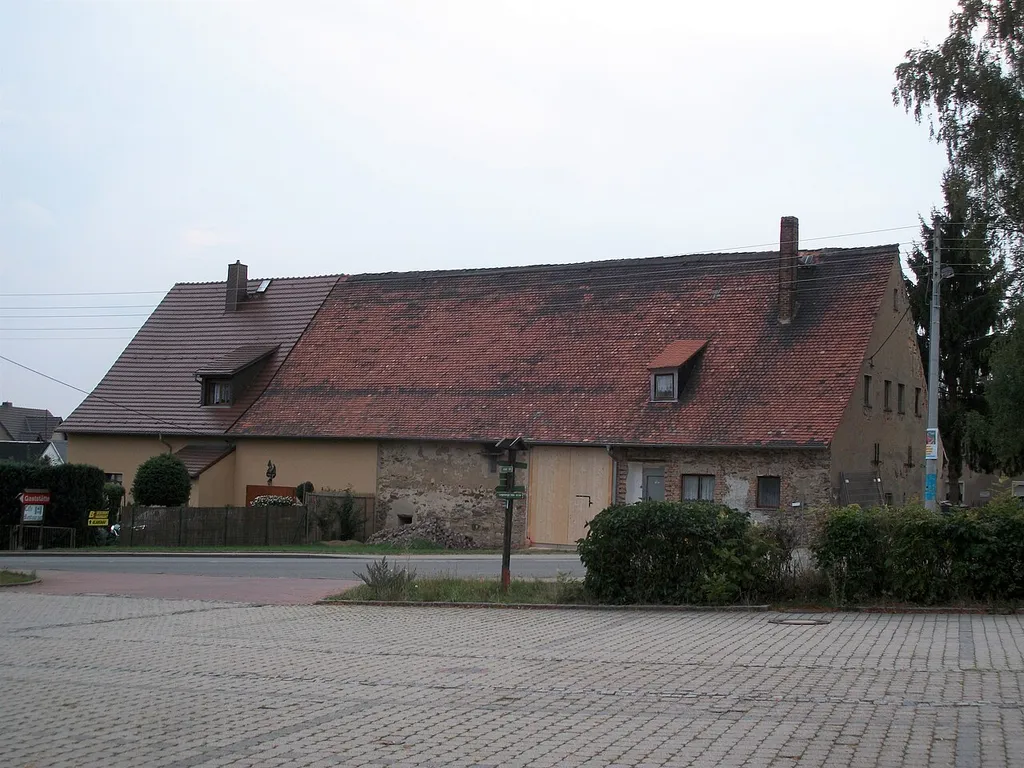 Wirtschaftsgebäude des alten Ritterguts Callenberg