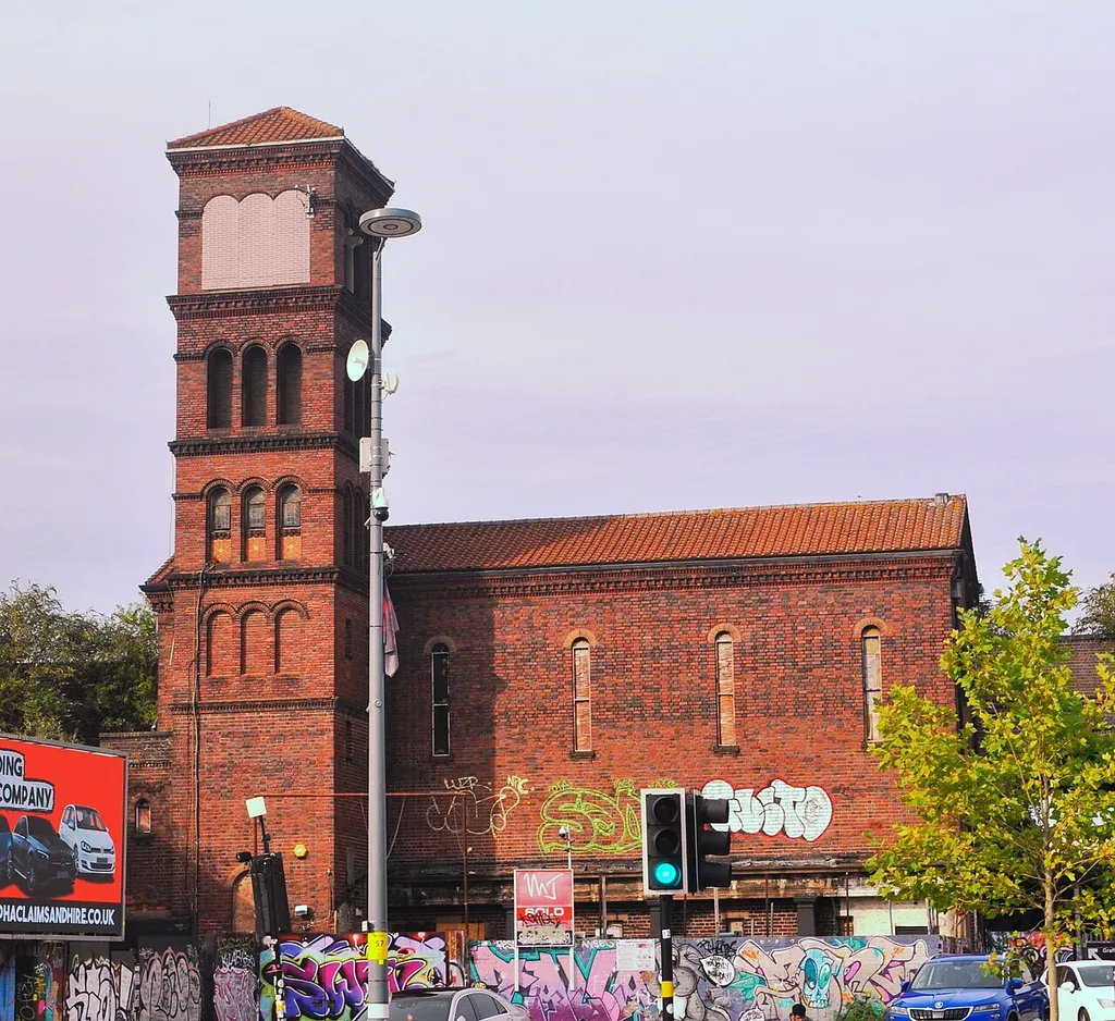 Former Chapel of St Edmund's Boys' Home, High Street, Deritend, West Midlands, England. Template:Listed buiding England