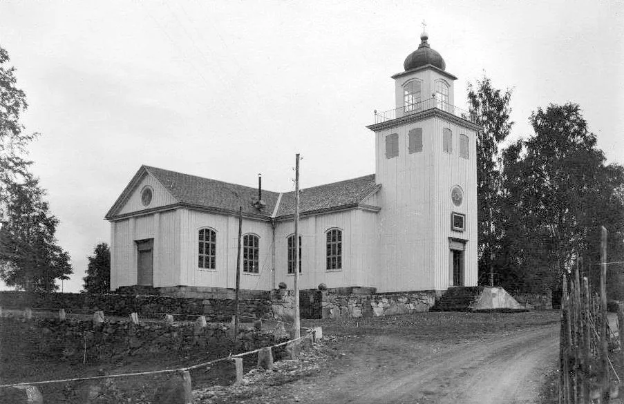 Vitsand church seen from the north-west