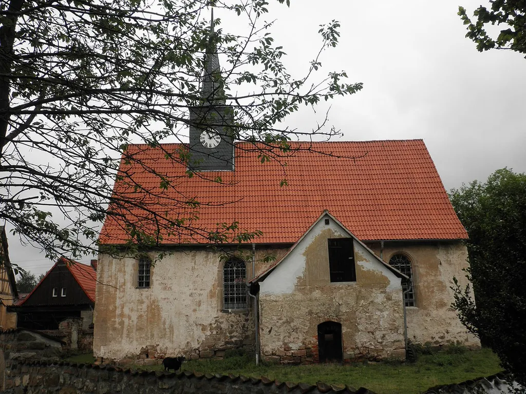 Church in Kleindembach in Thuringia