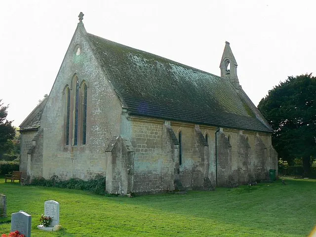 Christ Church, Broad Town This is a small unassuming church dating from the 19th century. It was locked so I couldn't take any interior shots. I try hard to emulate the premier church snapper on Geograph but I can't stop the tendency always to write a description.