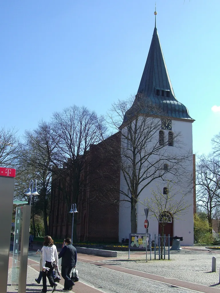 town of Rotenburg, Germany: town church