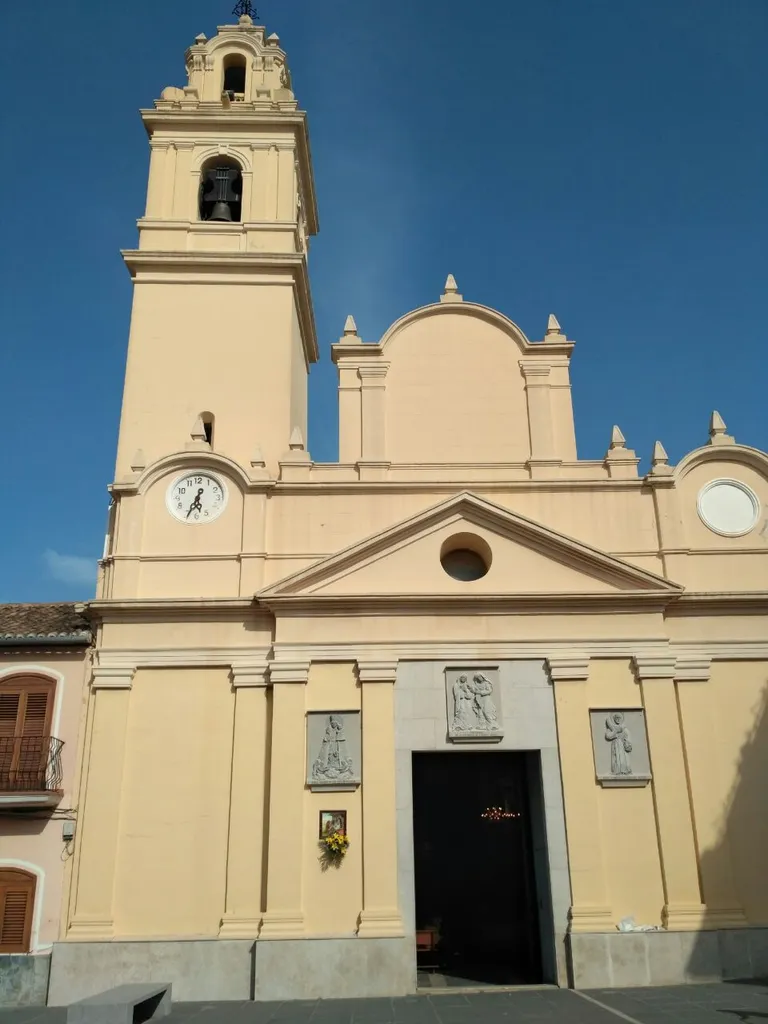Real de Gandía, Iglesia parroquial de la Visitación de Santa María