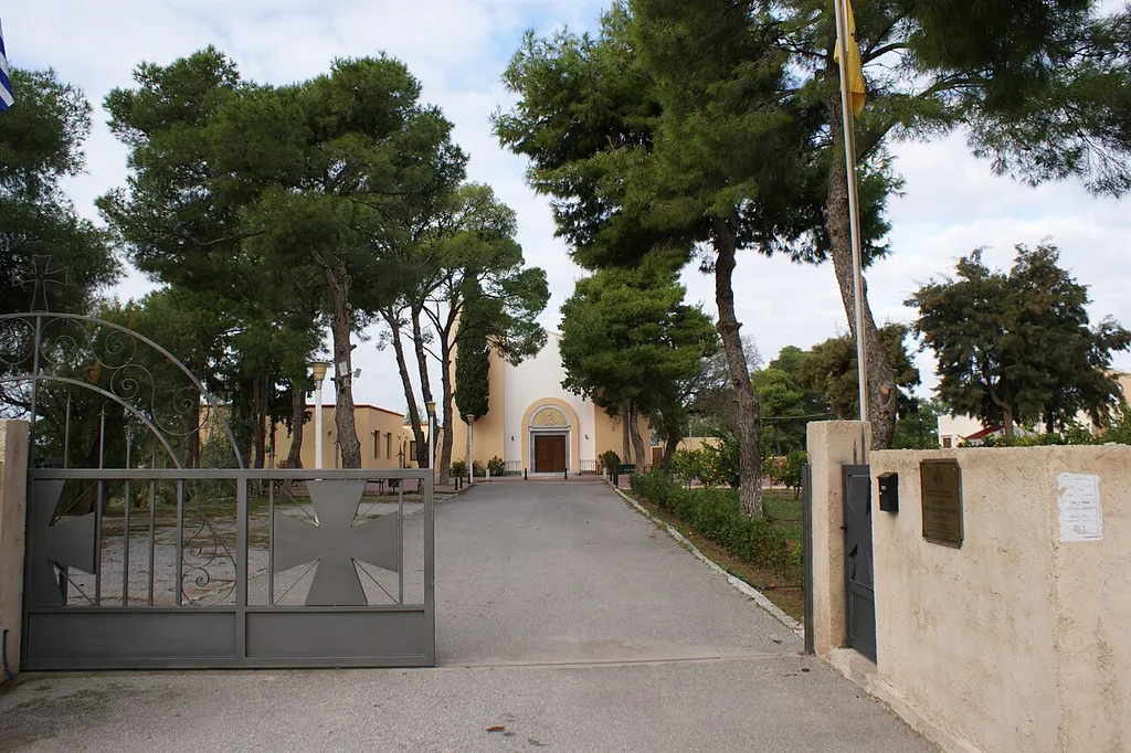 Church "Agios Pavlos" (Αγίος Παυλος, also: Αγιος Παυλος Λινοποτις) in Linopotis on the Greek island of Kos.