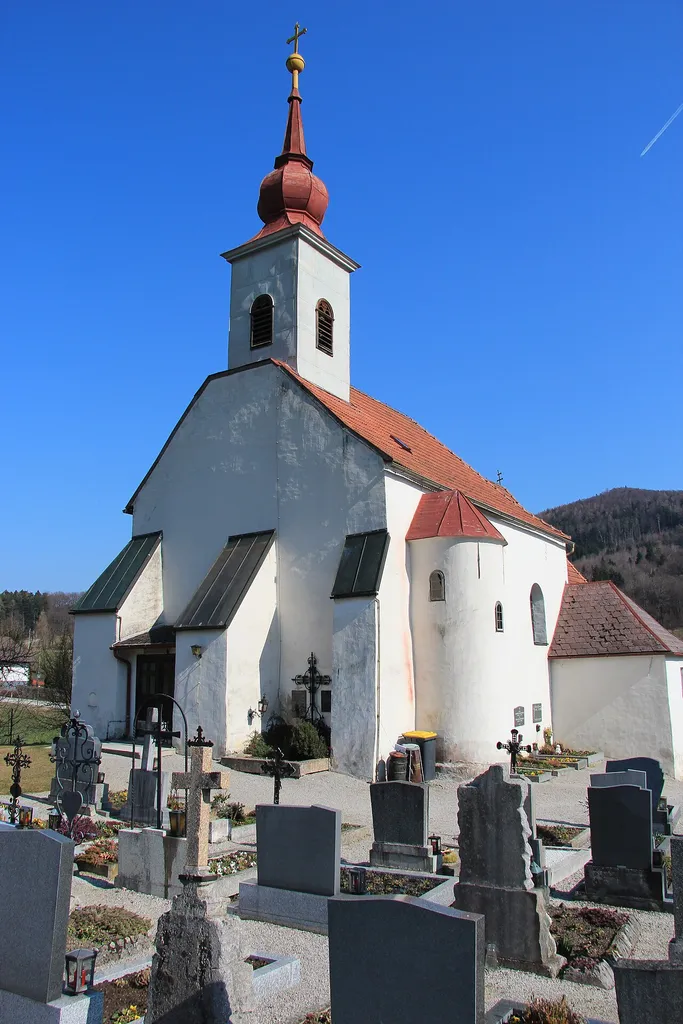 Kirche in Schwarzenbach, Gemeinde St. Veit an der Gölsen, Niederösterreich