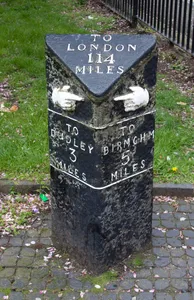 Milepost Approximately 40 Metres North Of Tower Of Christ Church