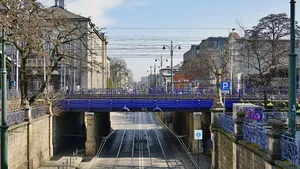 Talowski excavation and railway viaduct