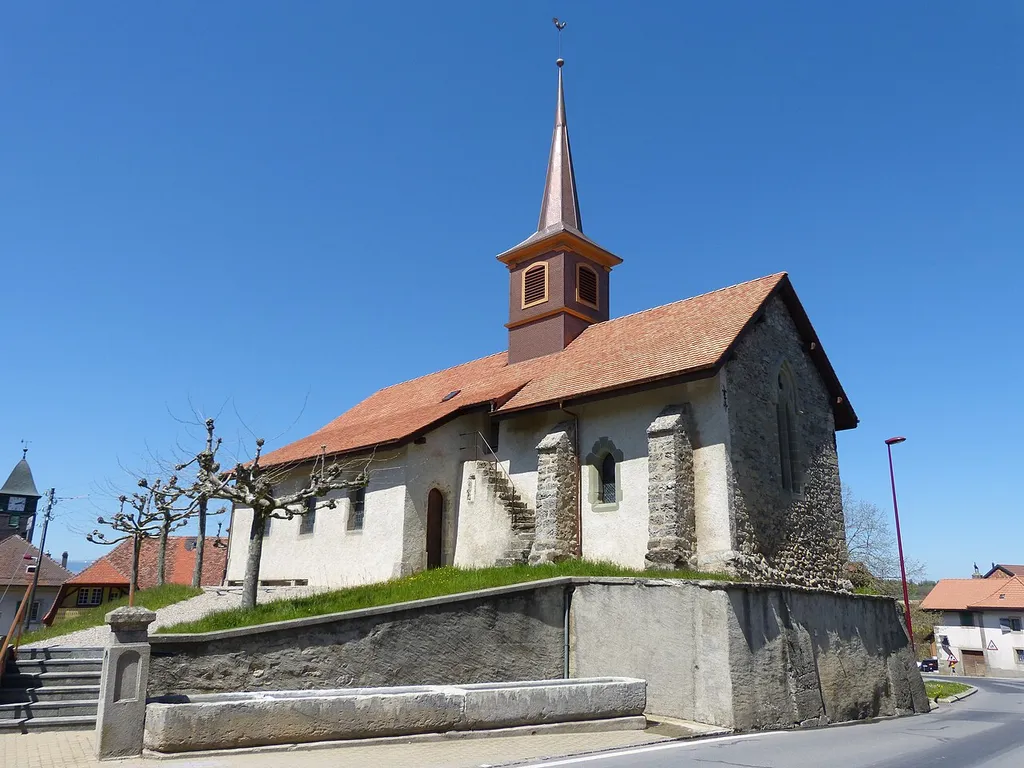 Reformed church of Thierrens.