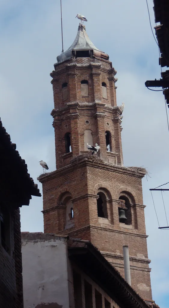 Torre de la Iglesia de San Nicolás de Bari (Tudela, Navarra).