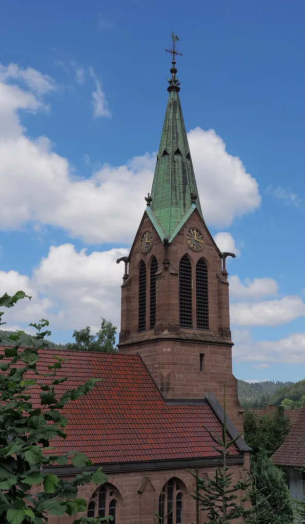 tower of the Stadtkirche Schramberg